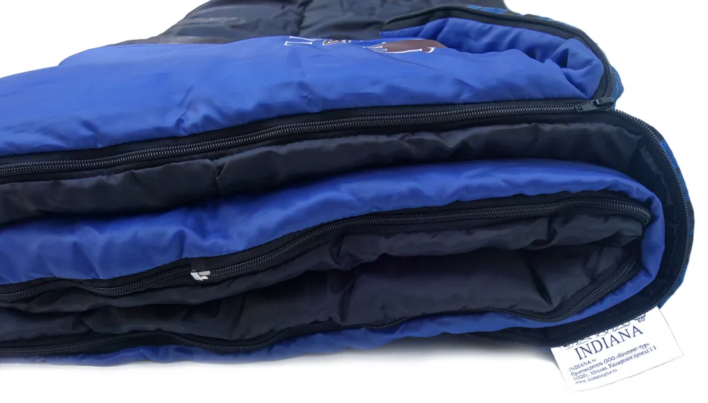 INDIANA Maxfort R-zip от -8 °C (одеяло с подголовником 195+35X90 см)