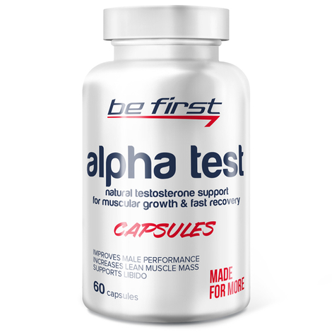 Alpha Test (Альфа Тест тестобустер на растительных экстрактах) 60 капсул