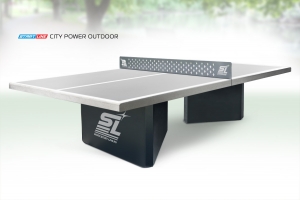 City Power Outdoor - бетонный антивандальный теннисный стол для открытых площадок.